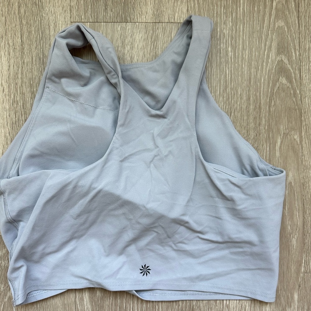 Athleta conscious crop size M periwinkle